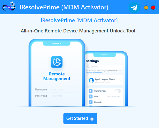 iResolvePrime Software Interface