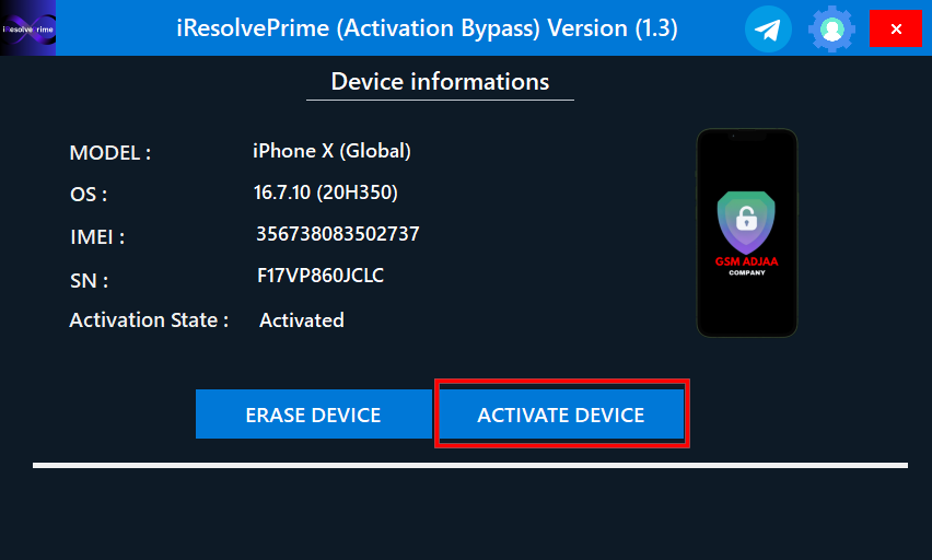 Running iResolvePrime